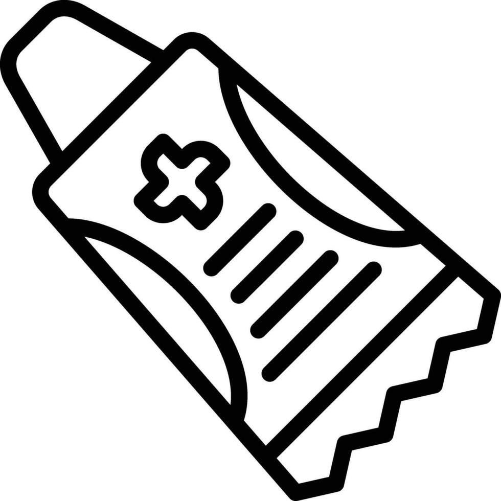 Ointment Tube Vector Icon
