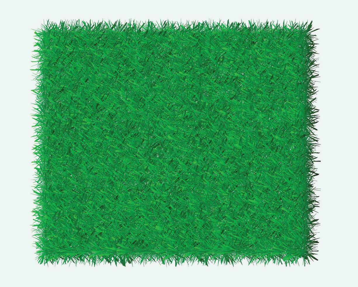 Vector realistic background of green grass