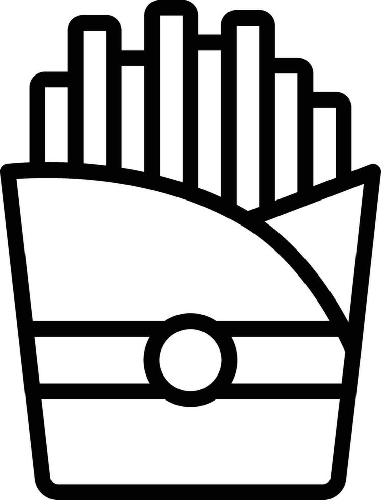French Fries Vector Icon
