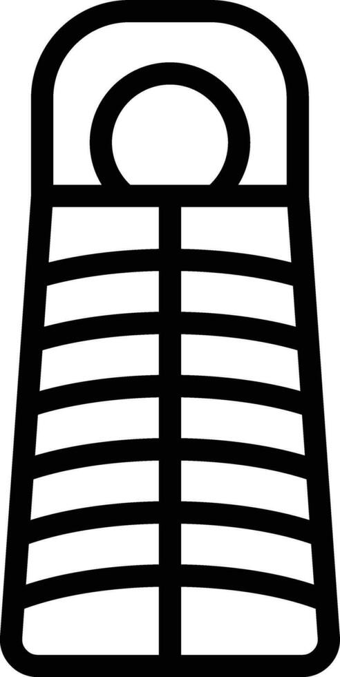 Sleeping Bag Vector Icon