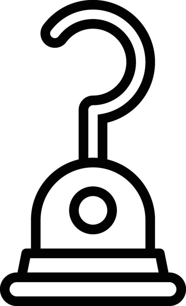 Pirate Hook Vector Icon