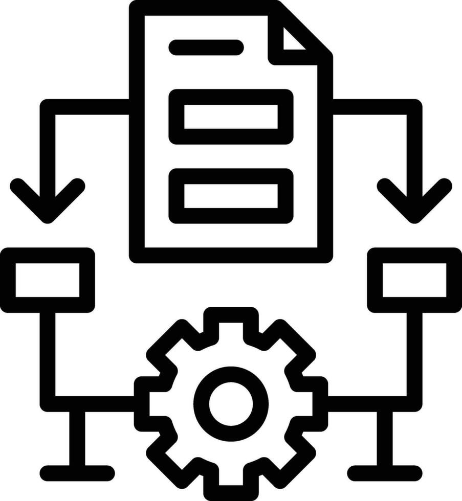 Algorithm Vector Icon