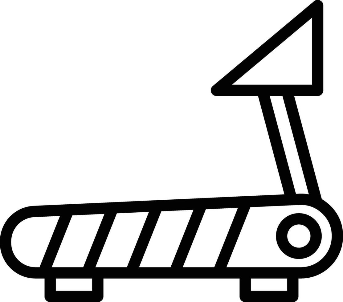 Treadmill Vector Icon