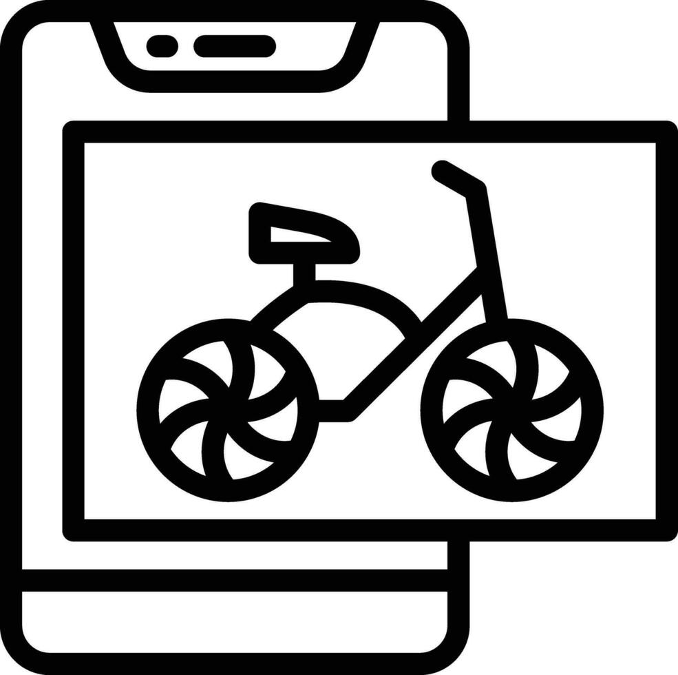 Cycling Vector Icon