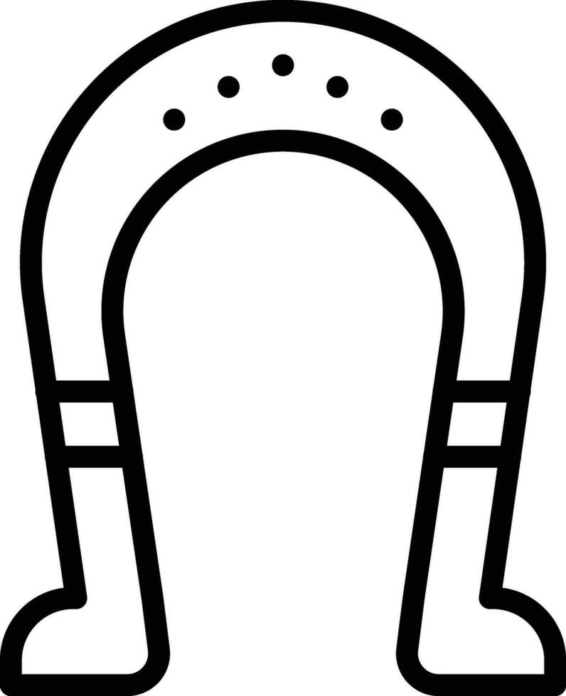 Horseshoe Vector Icon