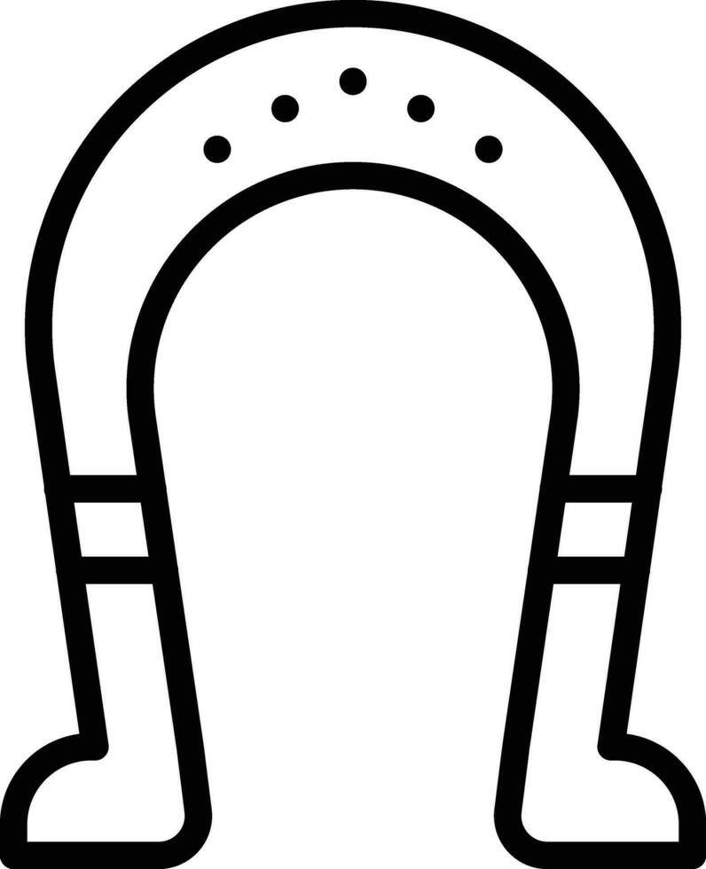 Horseshoe Vector Icon