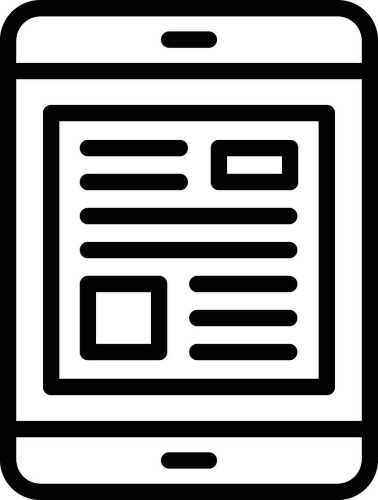 Ebook Vector Icon
