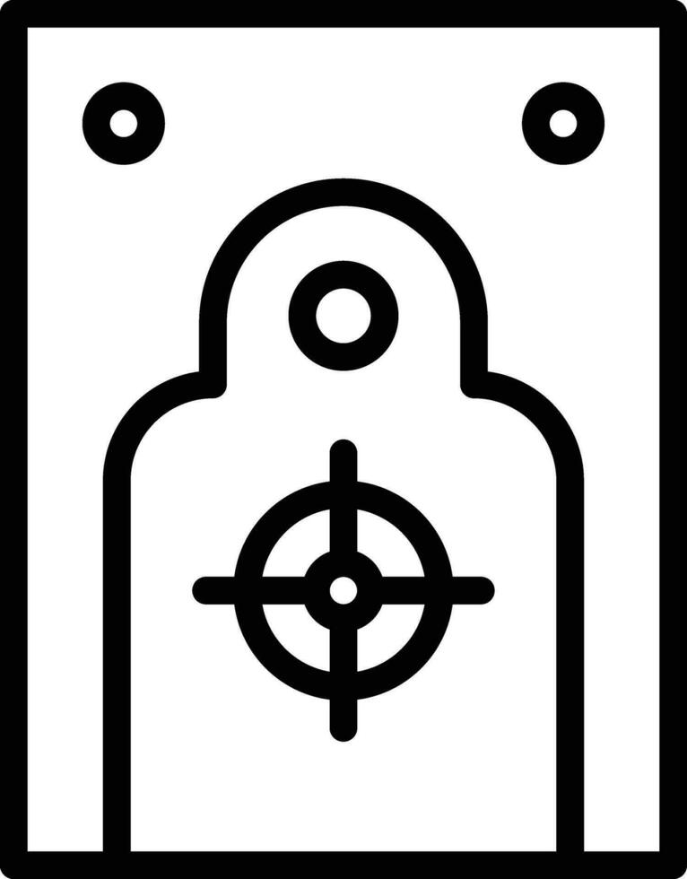 Army Target Vector Icon