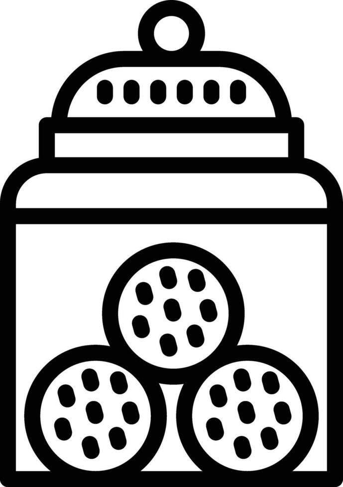 Cookie Jar Vector Icon