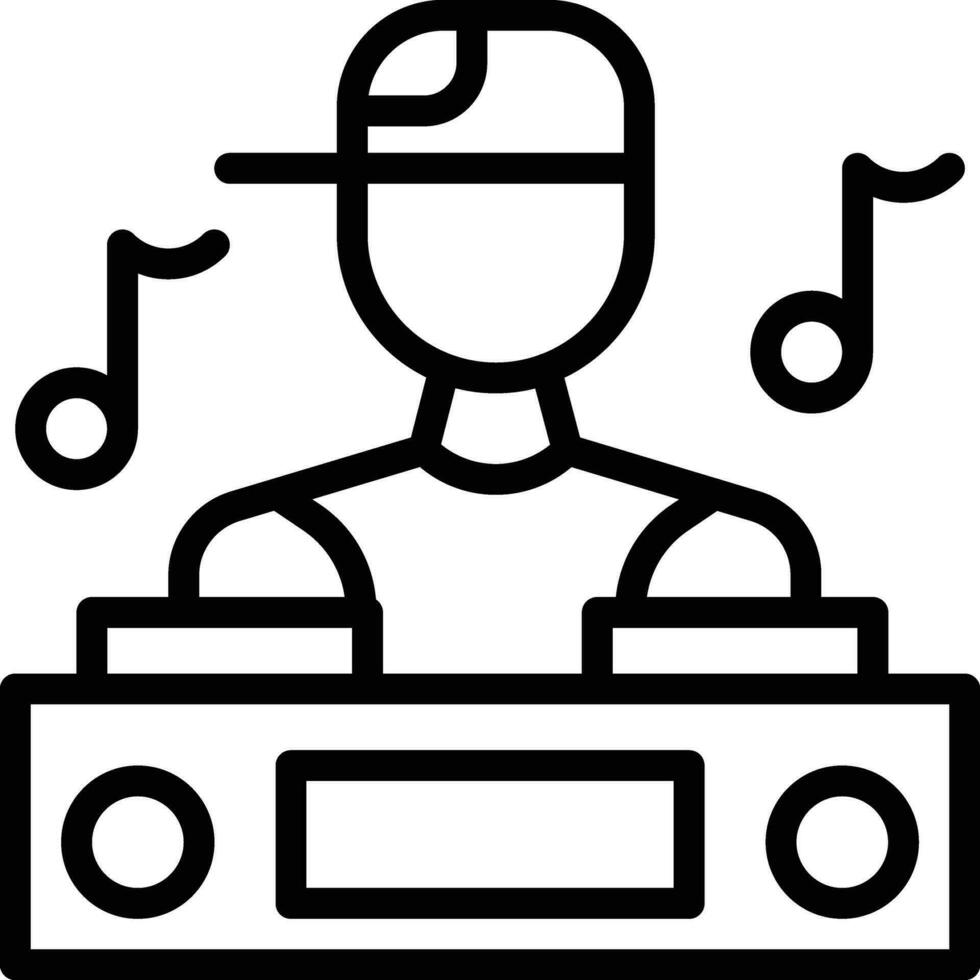 DJ Vector Icon