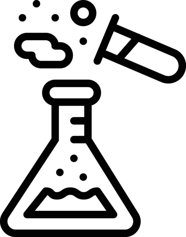 Chemical Reaction Vector Icon