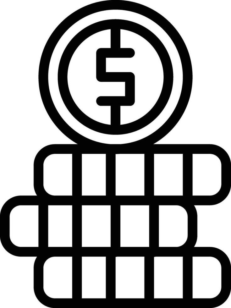 Coins Vector Icon