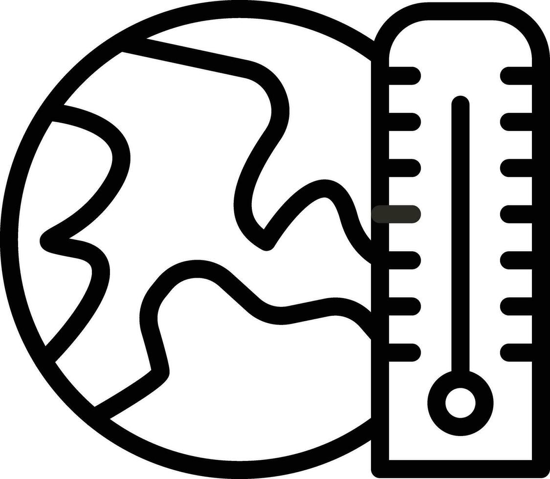 Global Warming Vector Icon