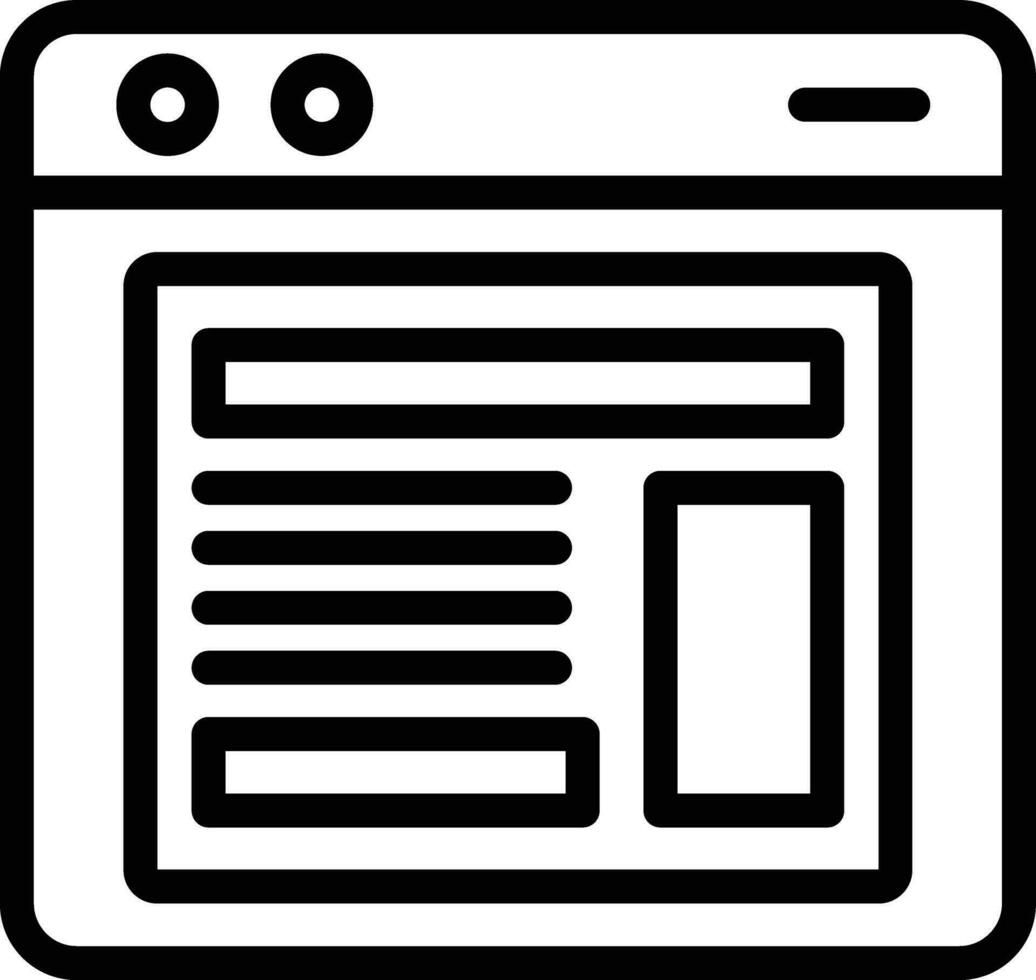 Template Vector Icon