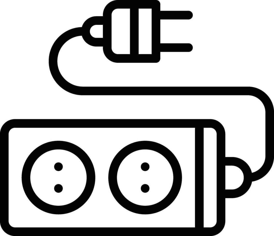 Extension Cord Vector Icon