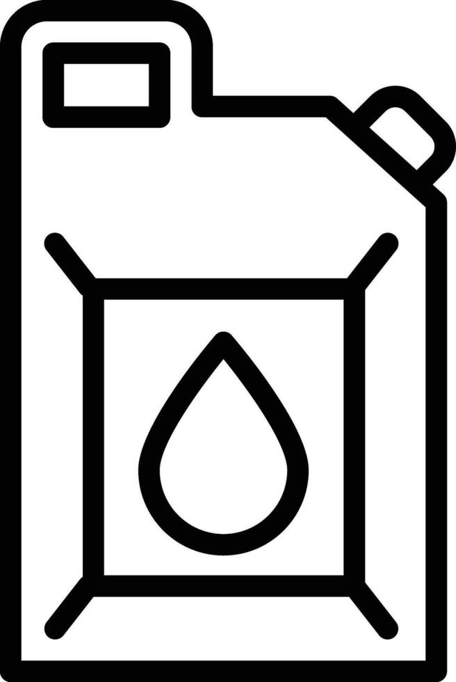 Oil Canister Vector Icon