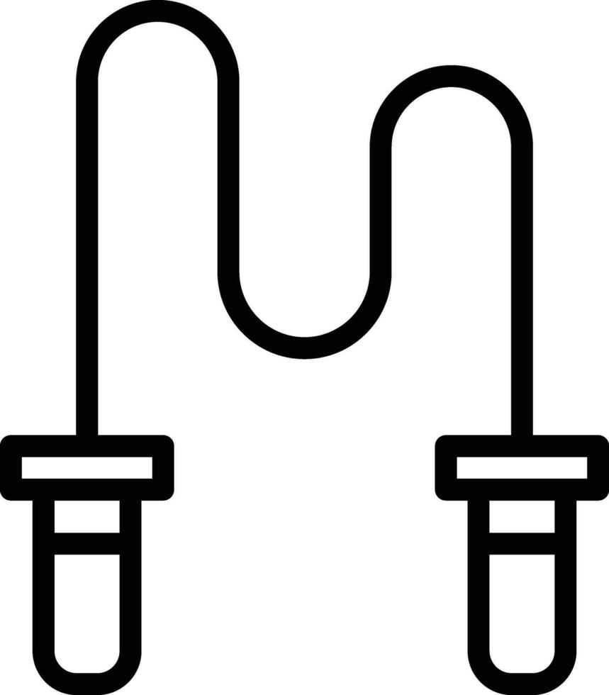 Skipping Rope Vector Icon