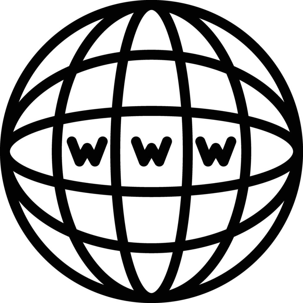 Page Address Vector Icon
