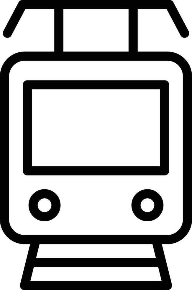 Tram Vector Icon