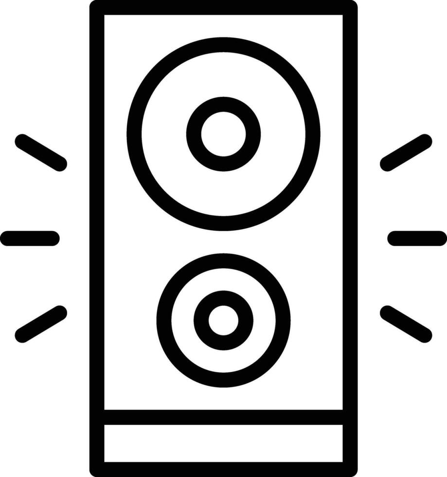 Speaker Vector Icon