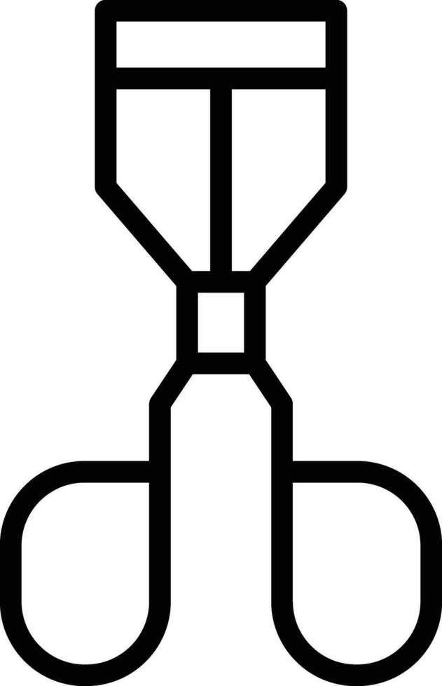 Eyelash Curler Vector Icon