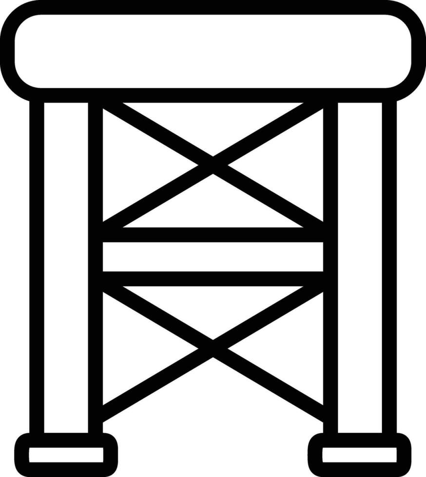 Scaffolding Vector Icon