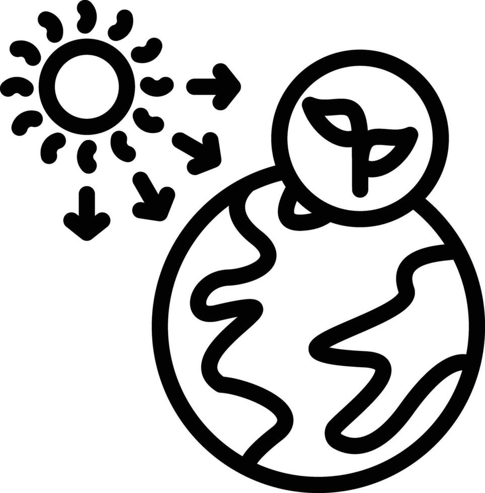 Greenhouse Effect Vector Icon