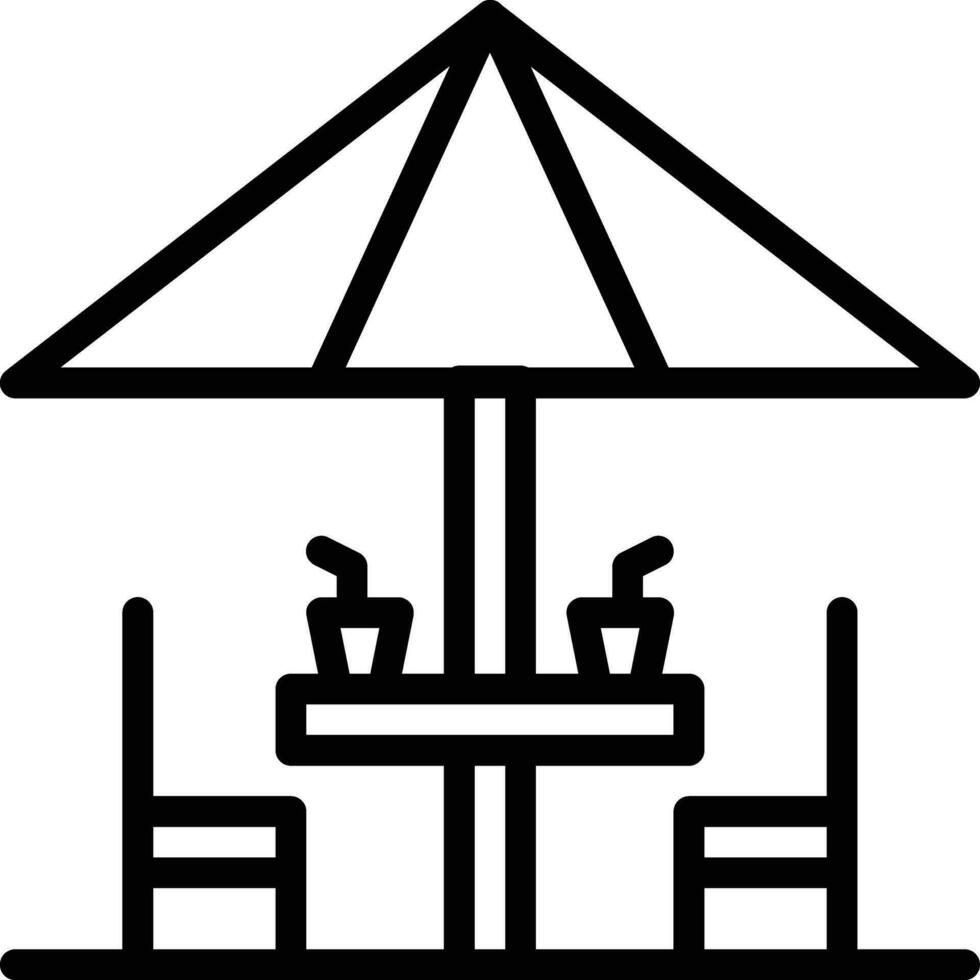 Terrace Vector Icon