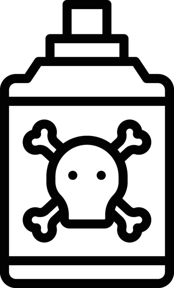 Poison Chemical Vector Icon