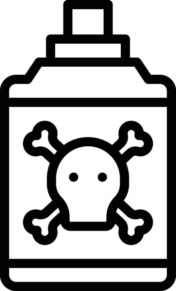 Poison Chemical Vector Icon