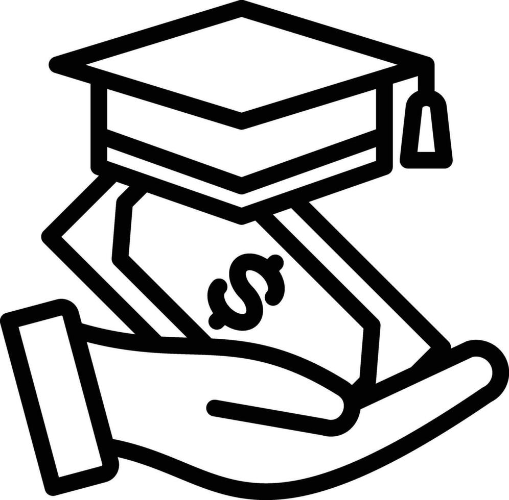 Scholarship Vector Icon