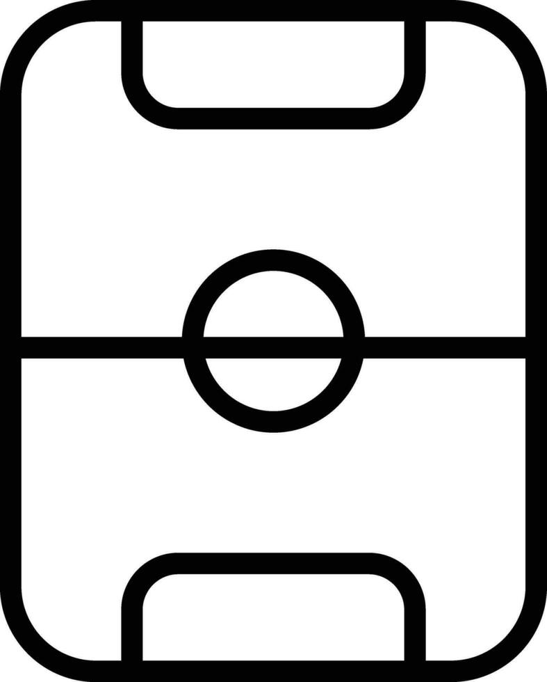 Football Field Vector Icon
