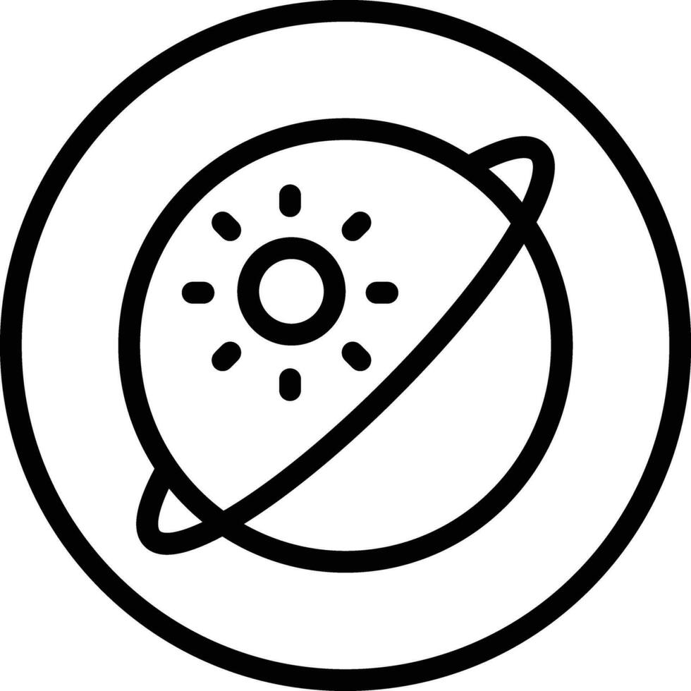 supernova vector icono