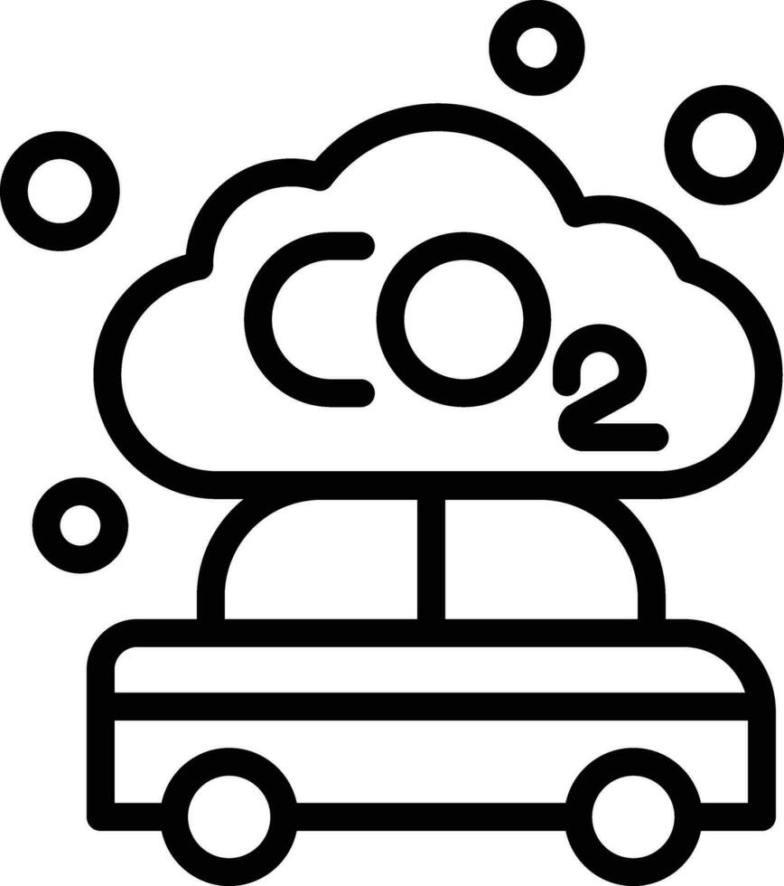 Low Emission Vector Icon