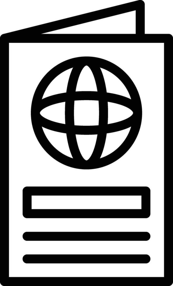 Passport Vector Icon