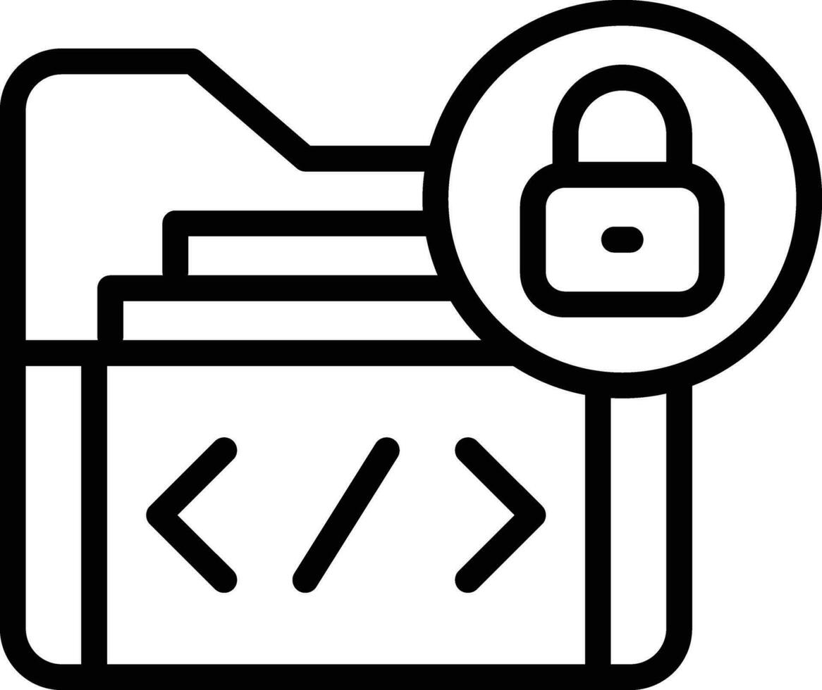 File Protection Vector Icon