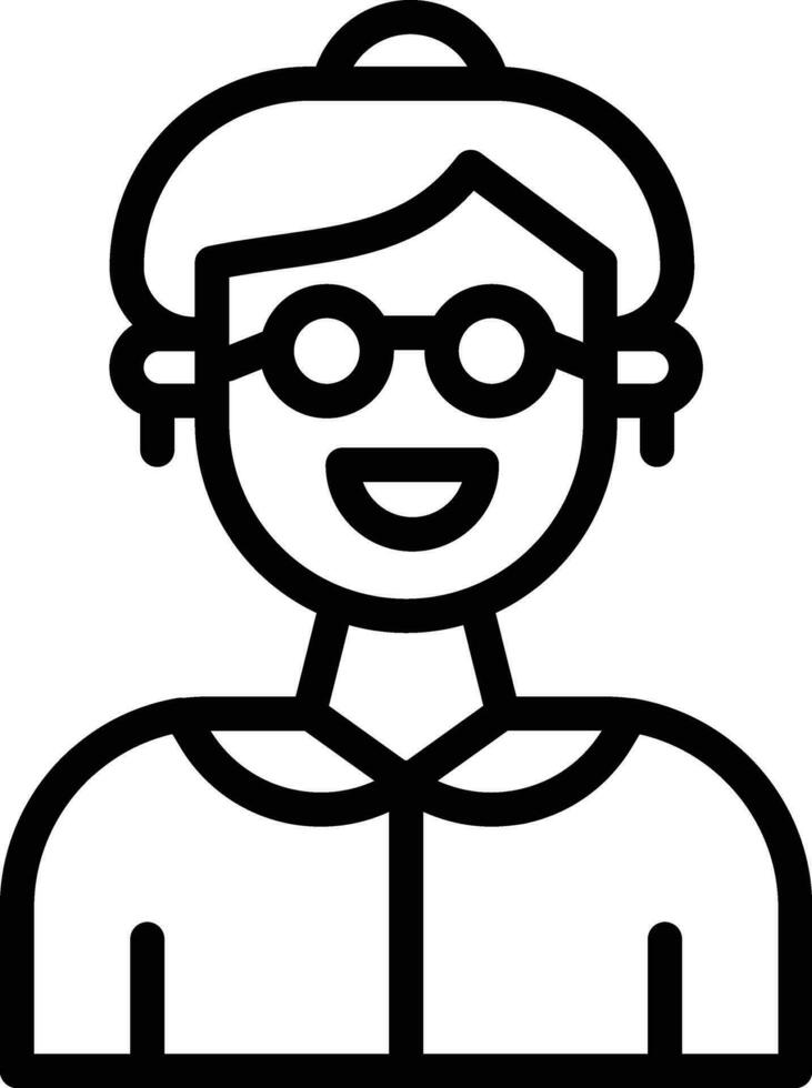 Grandmother Vector Icon