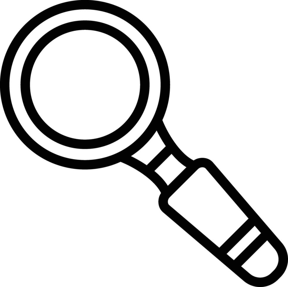 Magnifying Glass Vector Icon