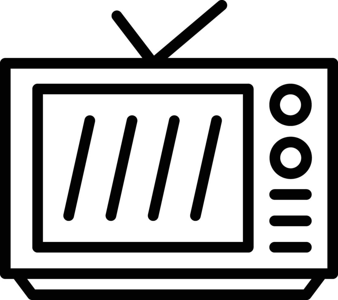Television Vector Icon