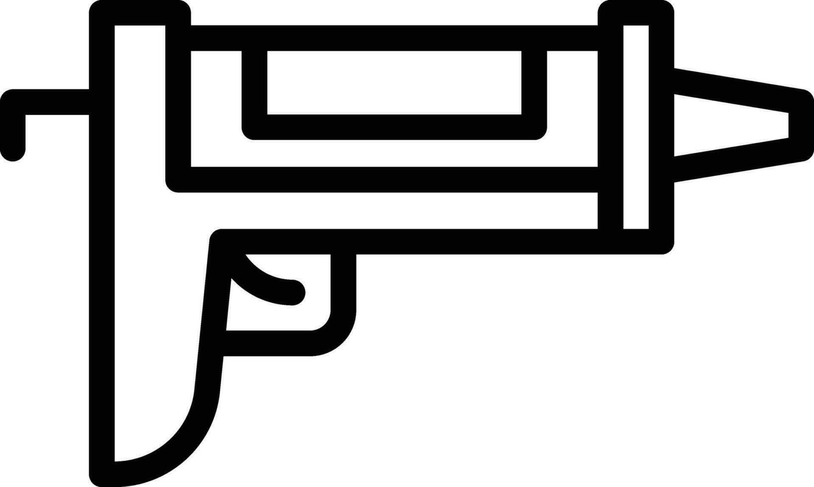 Caulking Gun Vector Icon