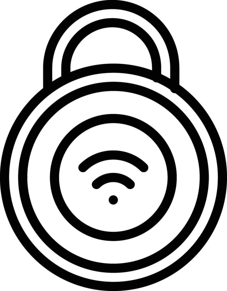 Smart Lock Vector Icon