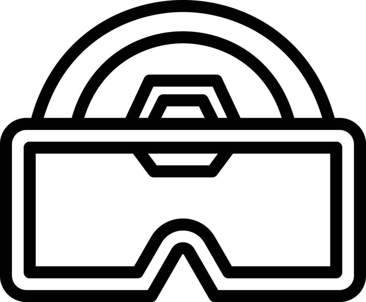 VR Glasses Vector Icon