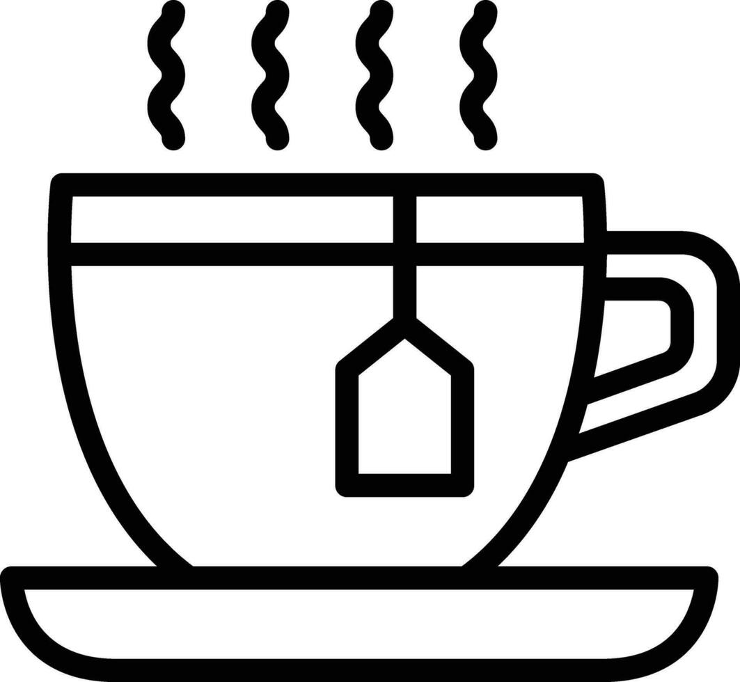 Tea Cup Vector Icon