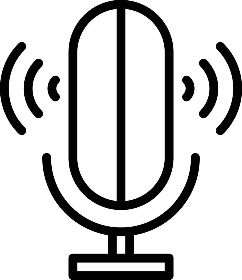 Voice Control Vector Icon