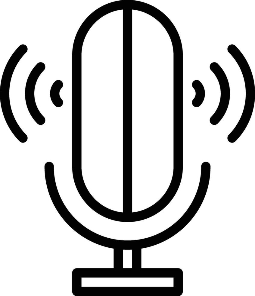 Voice Control Vector Icon