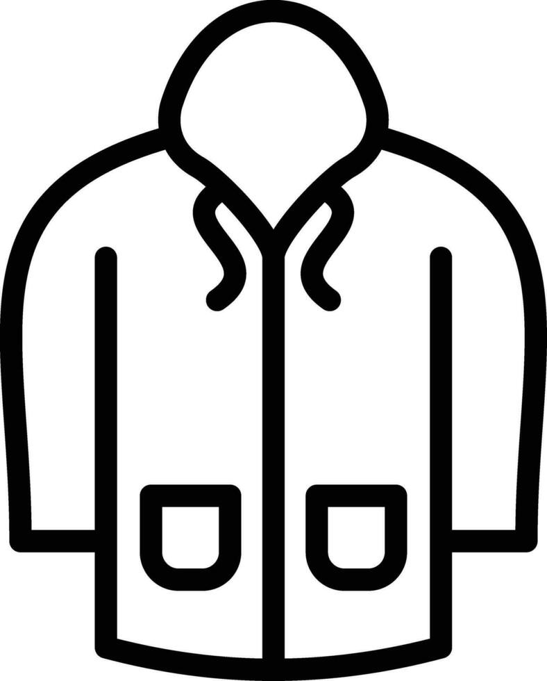 Raincoat Vector Icon