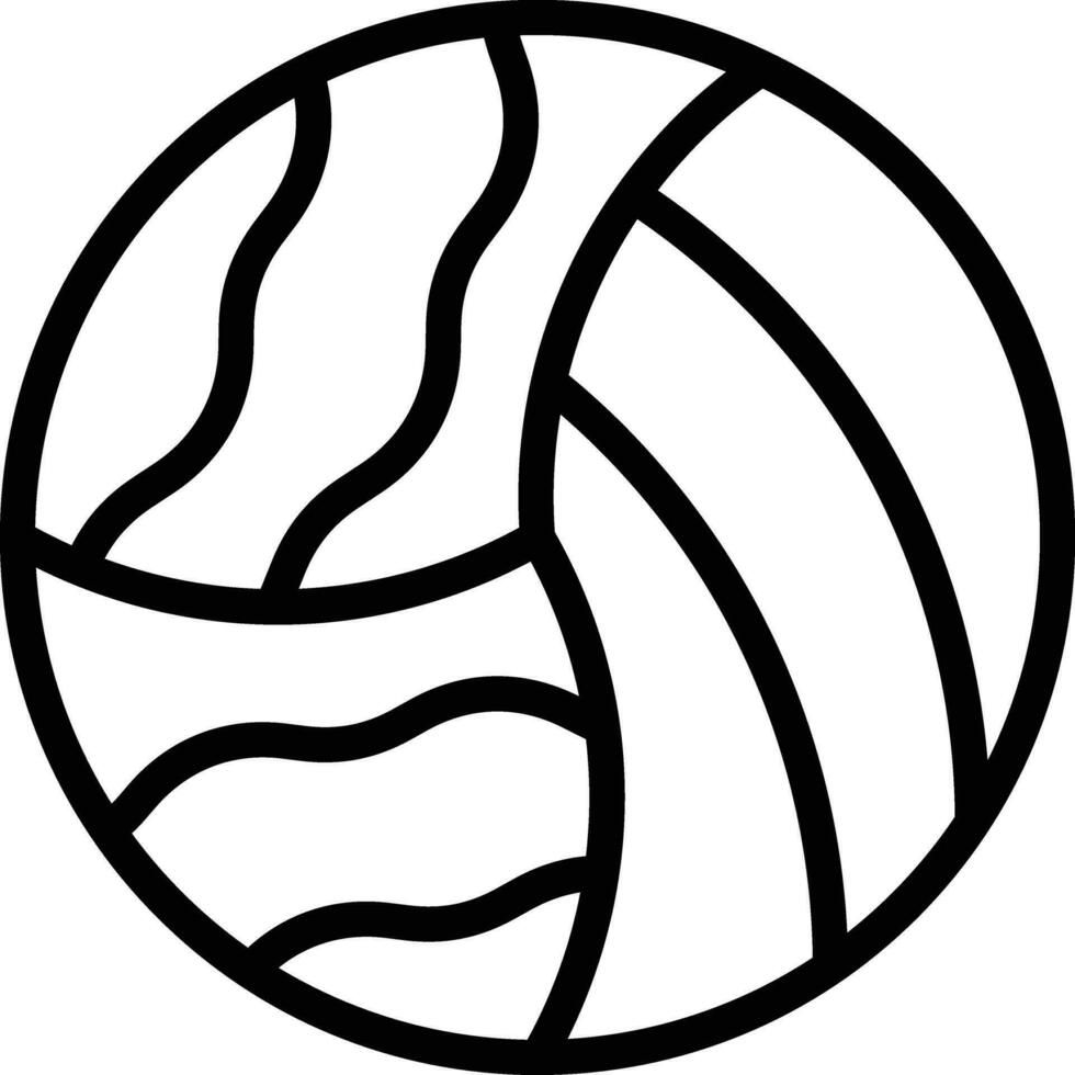 icono de vector de voleibol