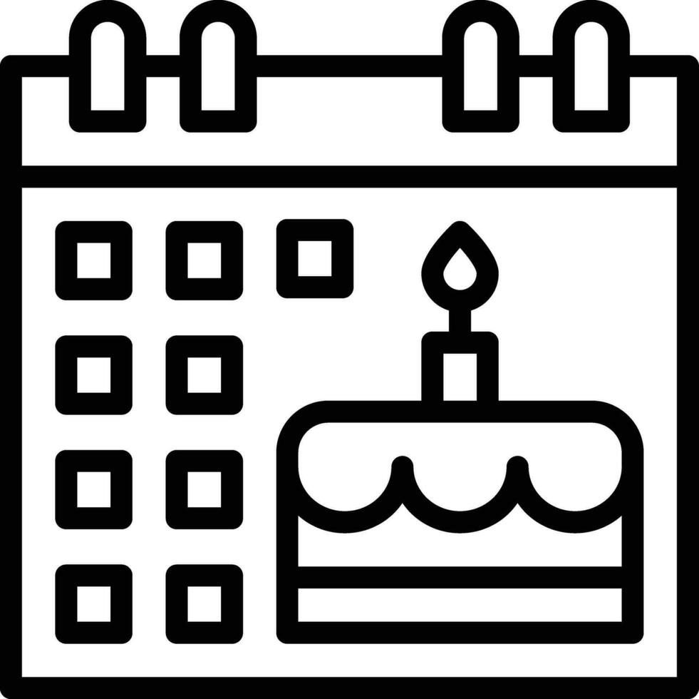 Birthday Event Vector Icon