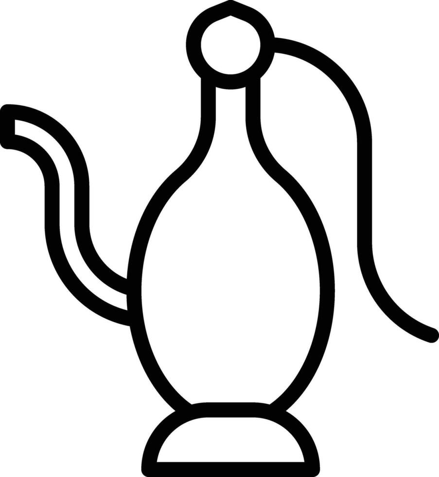 Arabic Teapot Vector Icon