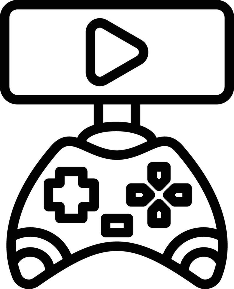 Game Video Vector Icon